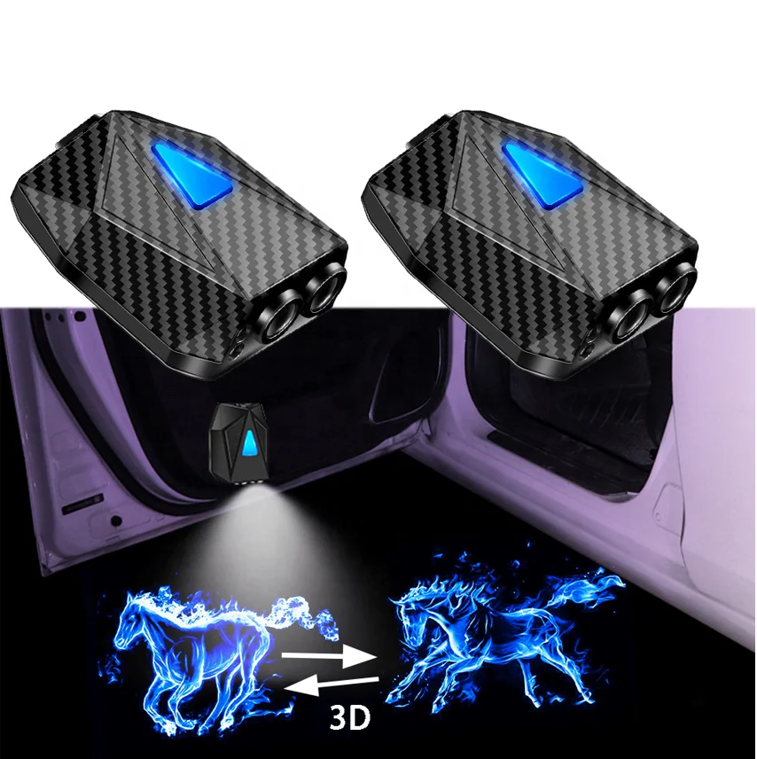 car dynamic wireless led welcome light