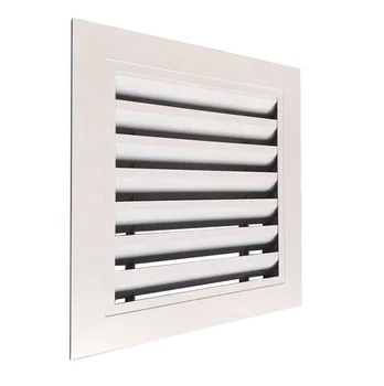 Modern Home Commercial Space Air Vent Design-Optimized Single-Layer Aluminum Plastic Radiator Kitchen Outdoor Gym Application