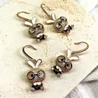 Earrings Blue Guaranteed Quality Unique Fashion Animal Earrings Blue Plated Women Earrings
