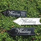 Wedding Customized Simple Wedding Directional Signage Custom Road Signs