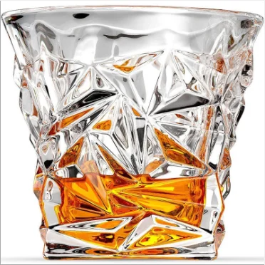 embossed fashion whiskey glass cup top seller drinking glass custom etched drinking whiskey