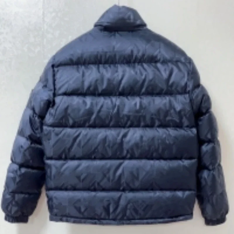 Men's Down Jacket 2024 Winter New Highquality Unisex Solid Color Thick