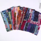 Silk Shawl 2021 New Colorful Printed Spring Autumn Polyester Voile Silk Shawl For Lady