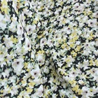 Floral Polyester Fabric Popular Floral Printed Fabric 100% Polyester Fabric For Spring Summer Skirt And Dress