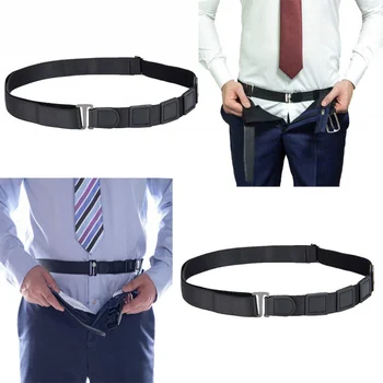 HZO-18004 Business Shirt Stays Garters Leg Belt Suspenders Men Braces For Shirt Holder adjustable length no-slip