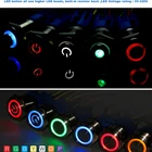 Button 16mm Push Button Switch 16mm Black Push Button Switch With Ring Led And Power Symbol Led