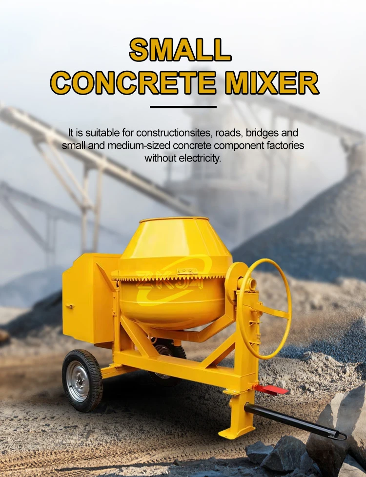 Portable Electric Mini cement Mixer Concrete Mortar Mixers