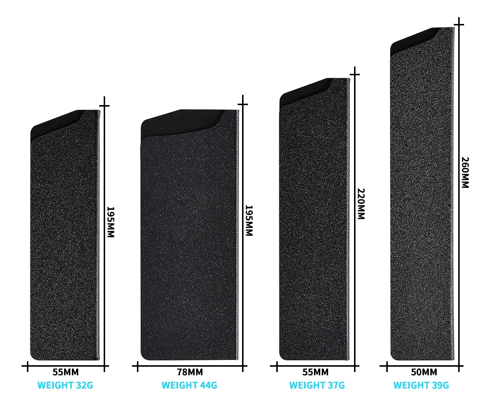 Abs Fleece Knife Edge Cover Universal Knife Sheath Japanese Chef