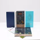 2022 Trending Teacher Gifts Promotion A6 Small Leather Journal And Calendar Set 2022 Diary Softcover Notebook