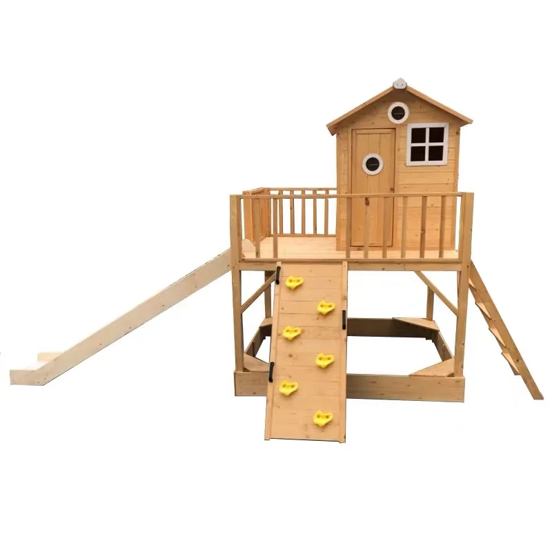 wooden commercial playground equipment