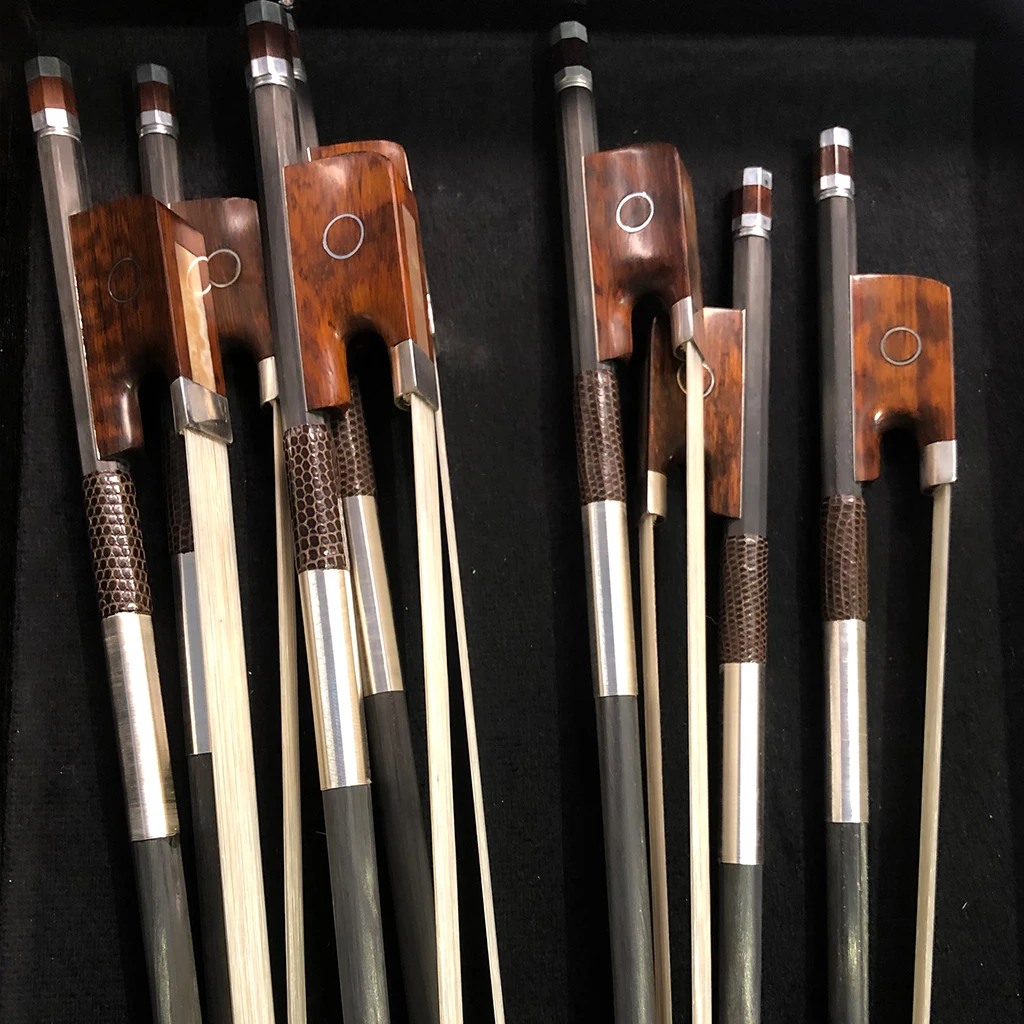 Naomi Advanced Dry Carbon Fiber Violin Bow / Viola Bow / Cello Bow T