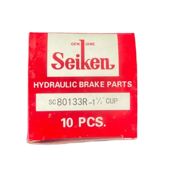High Quality Seiken SC80133R 1-1/2" Hydraulic Wheel Cylinder Rubber Brake Cup Seal Brake Master Cylinder Rubber Repair Seal Kit