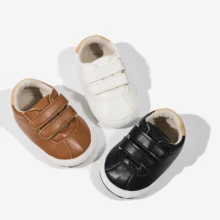 New Design Fashion Pu Baby Casual Shoes Anti-slip Baby Shoes For Baby Boy and Girl In Party Outdoor