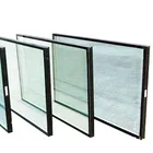 Low-e Vacuum Glass Laminated 8mm+12A+8mm Exterior Structural Glass For Curtain Wall System