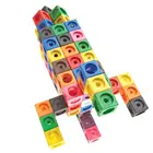 Product Toys Toy Kids Educational Latest Product Diy Learning Ability Creativity Children Mathematics Toys Plastic Small Squares Educational Toys For Kids