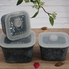 Ceramic Bowl Wholesale Custom Printing Fresh Keeping Ceramic Bowl With Sealing Cover