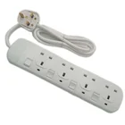 Uk Extension Extension Lead 2 3 4 GANG UK EXTENSION LEADS