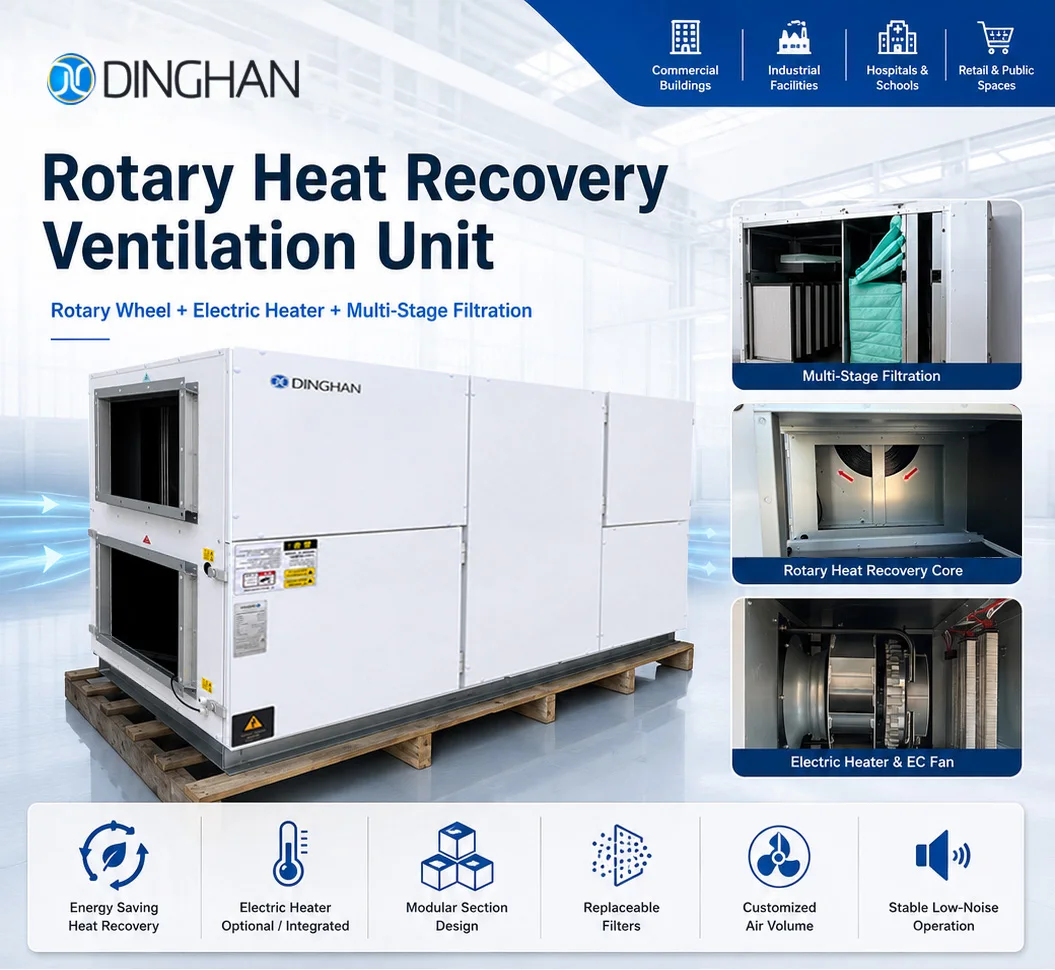 Electric Heater, Air Handling Unit - detail 2
