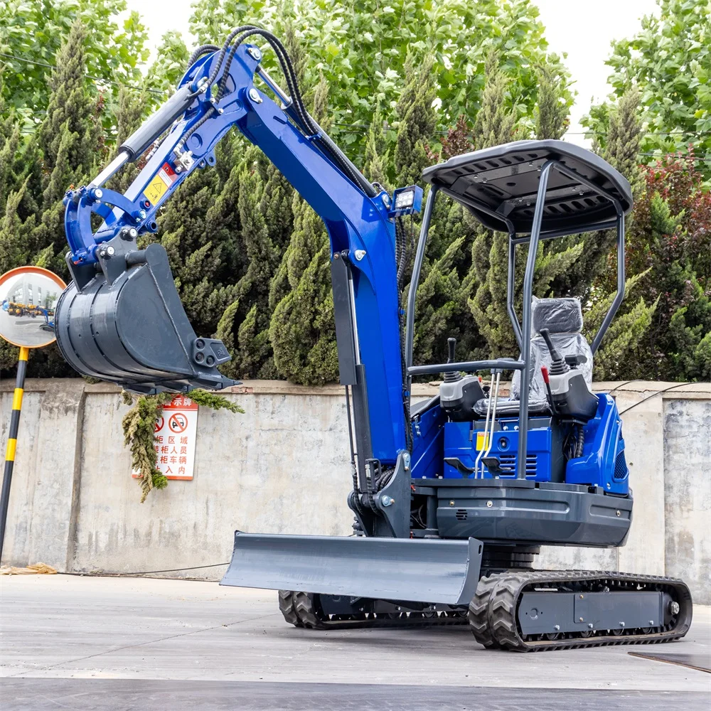 product heavy duty 2500kg earth moving machine with bagger attachment small excavator for trenching landscaping ce certified-4