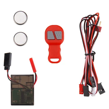 Wireless Winch Remote Controller with Receiver Replacement for 1/10 Traxxas Axial Tamiya RC4WD HPI Redcat RC Crawler Car