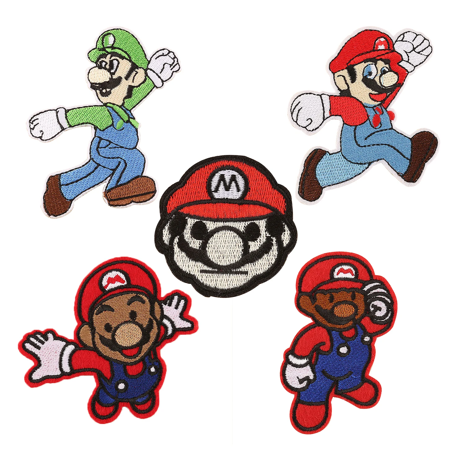 Iron On Embroidery Game Cartoon Theme Mario Character Motifs Patches - Buy  Iron On Embroidery Theme Motifs Patches,Game Cartoon Theme Motifs Patches,Mario  Patches Product on 
