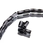 Beads Cut Magnetic Hexagonal Column Beads With Cut Angles Magnetic Hematite Beads Can Be Customized In Size And Shape