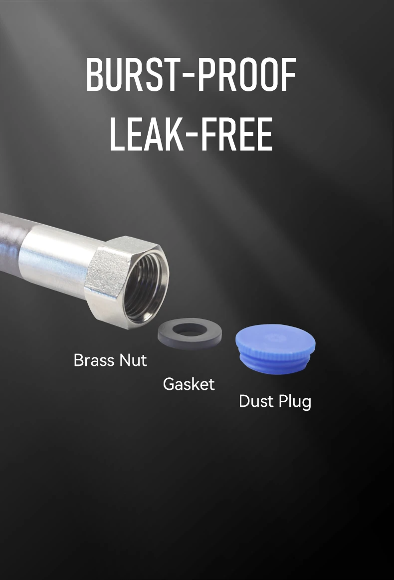 304 Stainless Steel Corrugated Hose Flexible Metal Pipe for Gas Water PVC-Coated Surface for Heat Insulation & Safe Handling manufacture