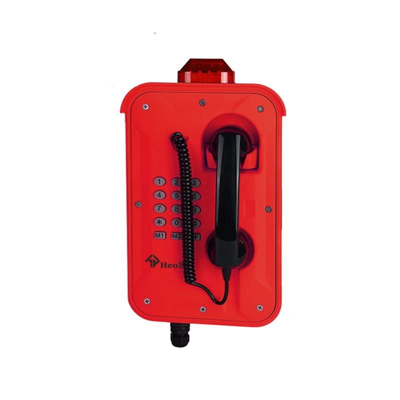 Heoz Emergency Loud Speaker Telephone Railway Telephone Ip67 Waterproof