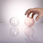 Blown Light Glass Glassblown Blown Clear Customized Shape Light Cover High Borosilicate Round Glass Lamp Shade