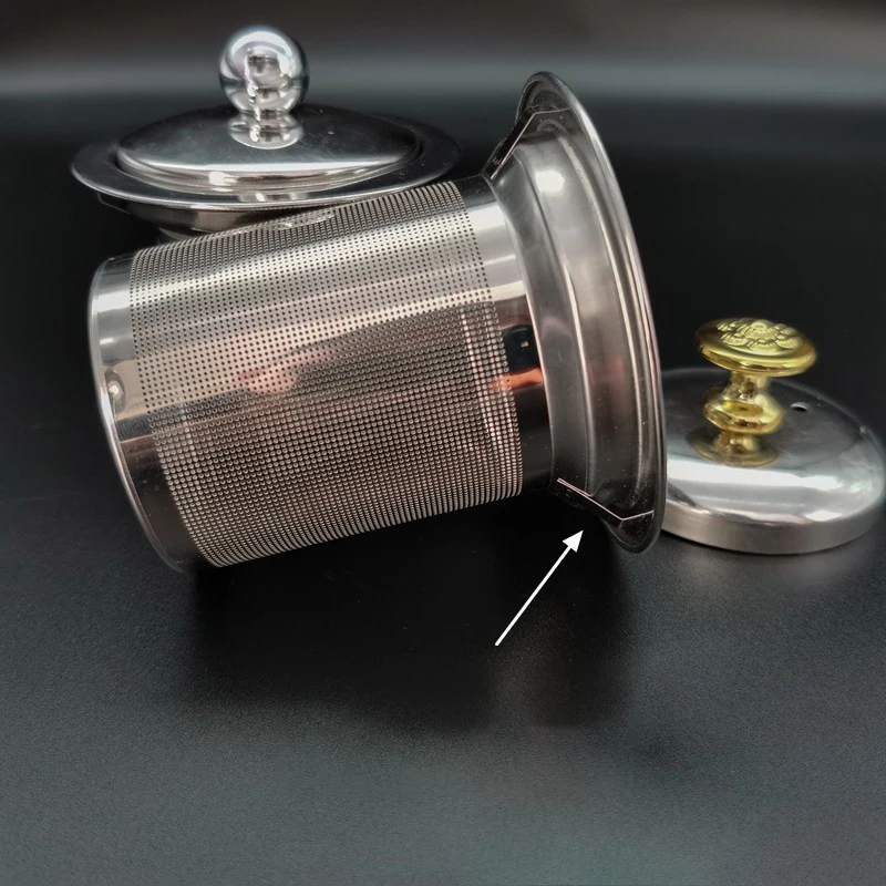 WHY157 304 Stainless Steel Reusable Tea Infuser Small Size Tea Strainer Teapot Loose Tea Filter Teaspoon