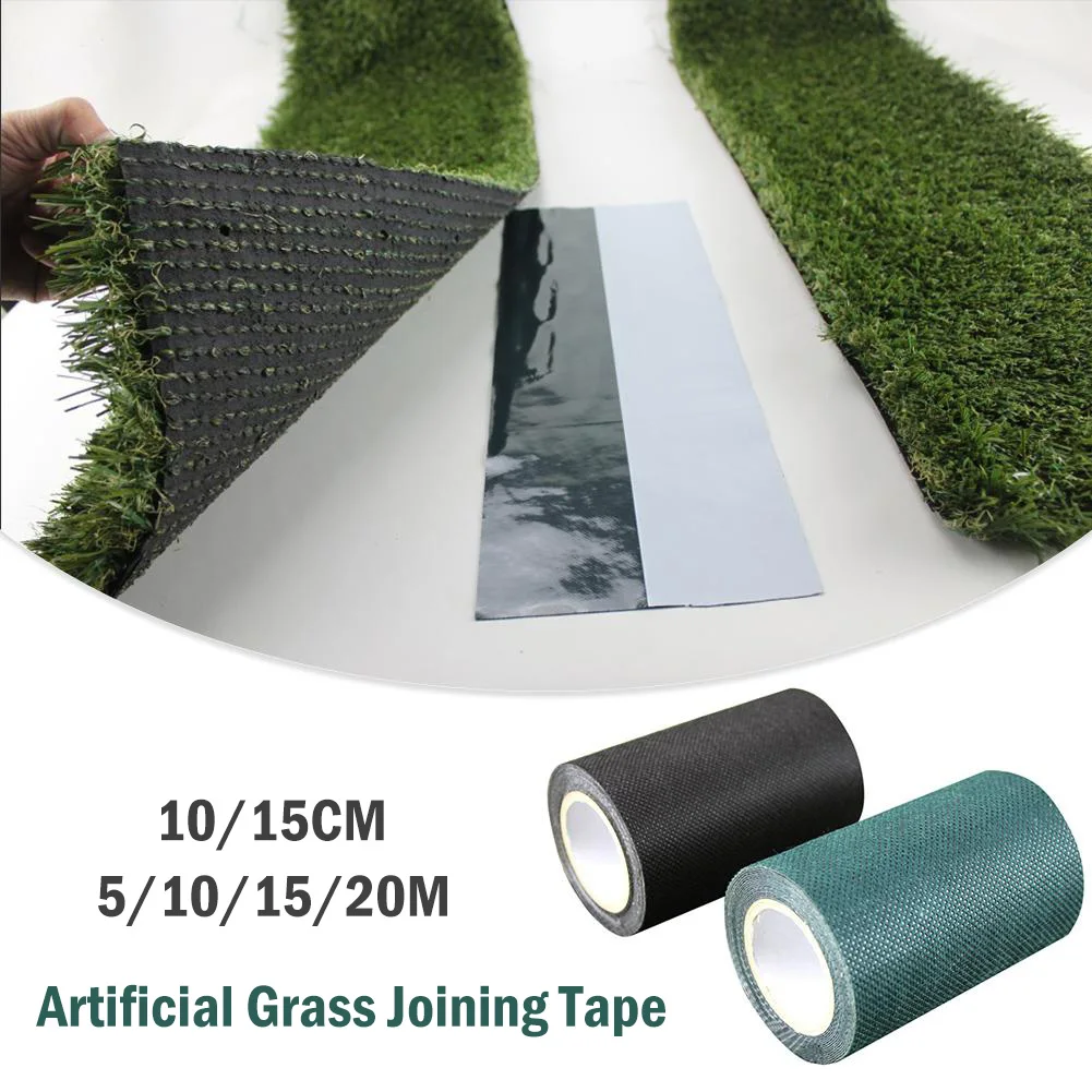 OFRX Green Grass Tape Artificial Self Adhesive Tape Waterproof Carpet Jointing Tape