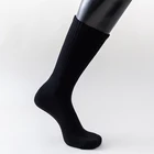 Socks Cotton Sock OEM Cotton Sport Ribbed Black White Men Crew Embroidery Custom Socks With Logo