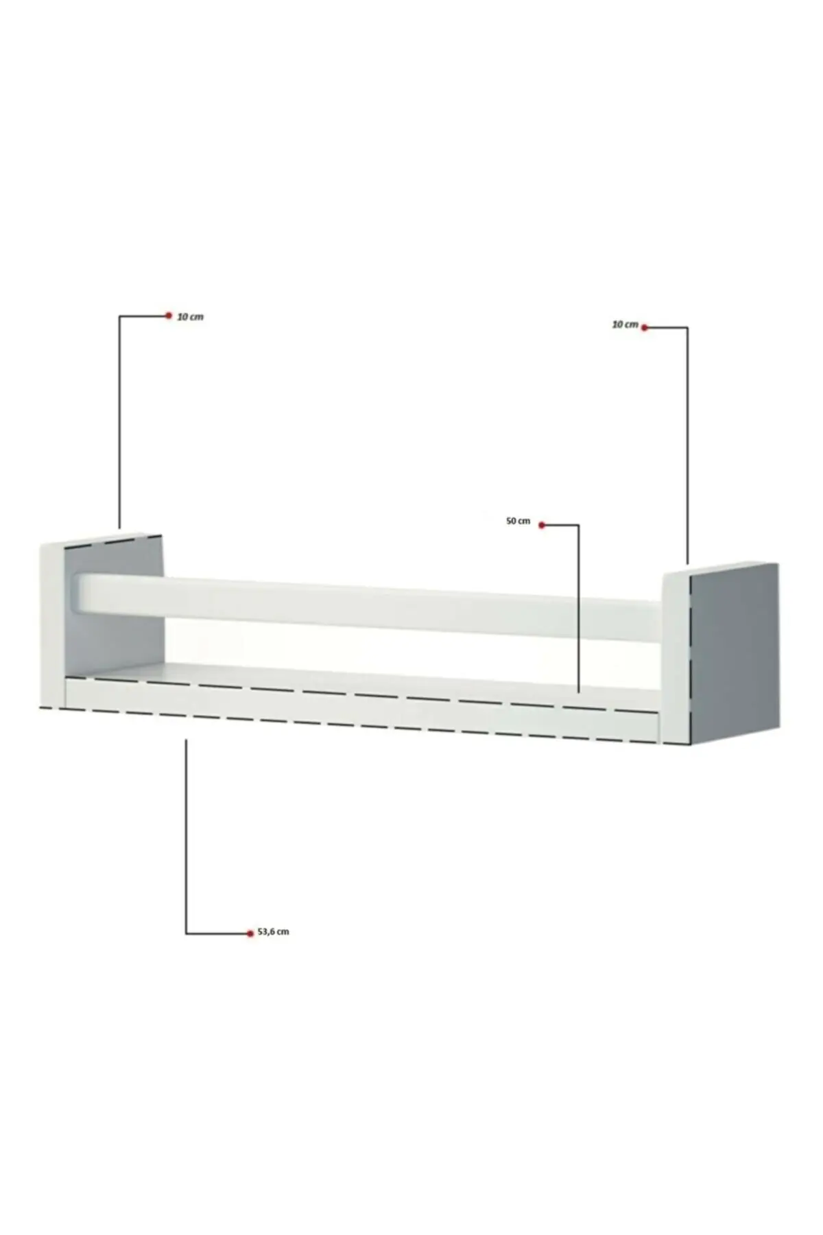 Montessori Educational Bookshelf For Children's Room,Wall Shelves Set,2