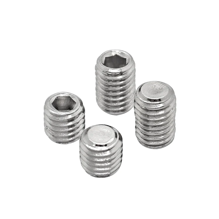 Stainless Steel Machine Rice Screw Corner groove Corner Piece Suitable for Headless Bolt High Hardness Top Screw manufacture