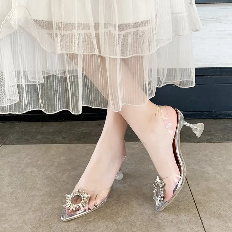 Stylo transparent heels Clearance