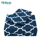 Sheet Sets Custom Printed King Queen Size Bed Sheet 1800 Brushed Microfiber Hotel Fitted Bed Sheet Sets