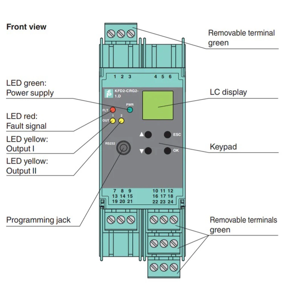 P+F Transmitter Power Supply S1SD-1AI-1U