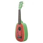 Small Toy OA Pay Fruit Print 21inch Small Ukulele Toy Basswood Acoustic Guitar Hawaii Kids ODM OEM