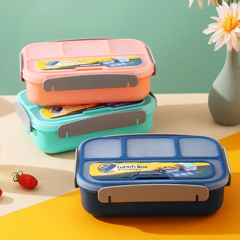 Bento Lunch Box for Adults And Children Durable On-the-Go Meal BPA-Free Kids Bento Box