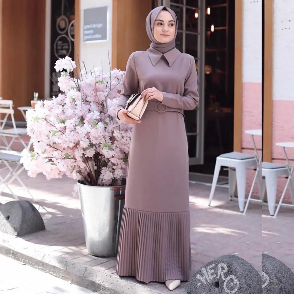 Muslim Loose Maxi dress Women Plus size Abaya Kaftan Jilbab Islamic Cocktail New 