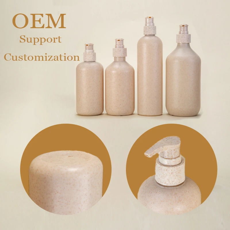Wholesale 250ml 500ml Cylindrical Design Empty Plastic Bottles for Cosmetic Liquid Soap Leak Proof Durable Customization Service supplier
