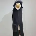 Long Skirt Winter Women's Vests Waistcoats Design Girls' Long Vests Sleeveless Skirt For Wholesales