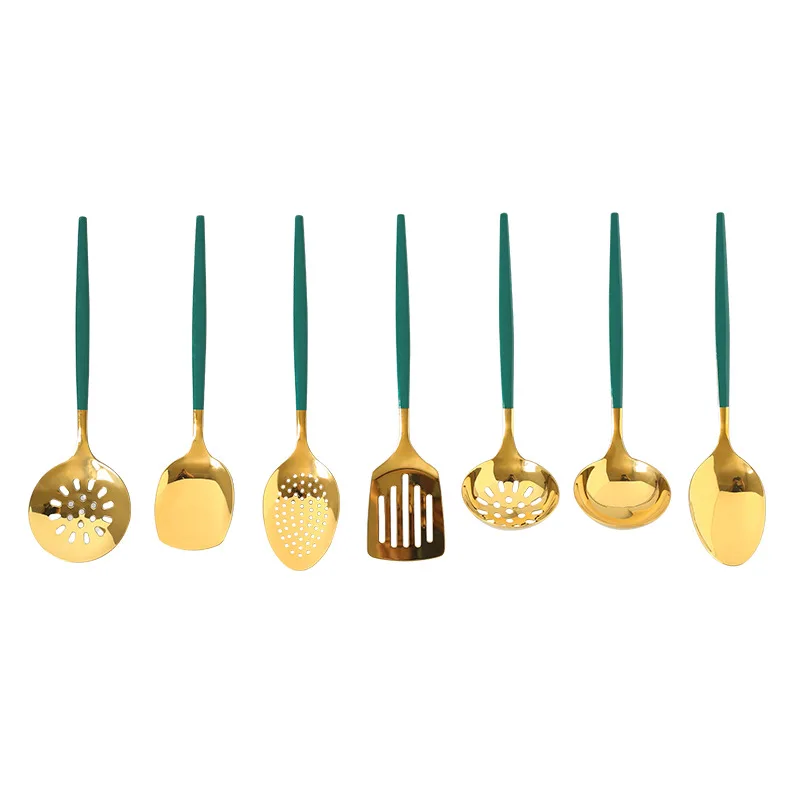 Bloody bleek Refrein Portuguese Gold Kitchen Tool Soup Ladle Slotted Spoon Kitchen Spatula  Stainless Steel Kitchen Accessories Utensils - Buy Kitchen Accessories  Utensils,Stainless Steel Kitchen Utensils,Kitchen Spatula Product on  Alibaba.com