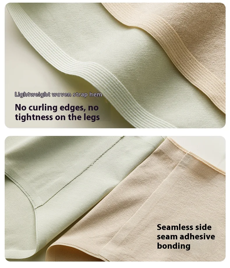 New Arrival Cotton Seamless Women's Panties Breathable and Antibacterial Ladies Panties Women's Underwear Custom OEM Supplier