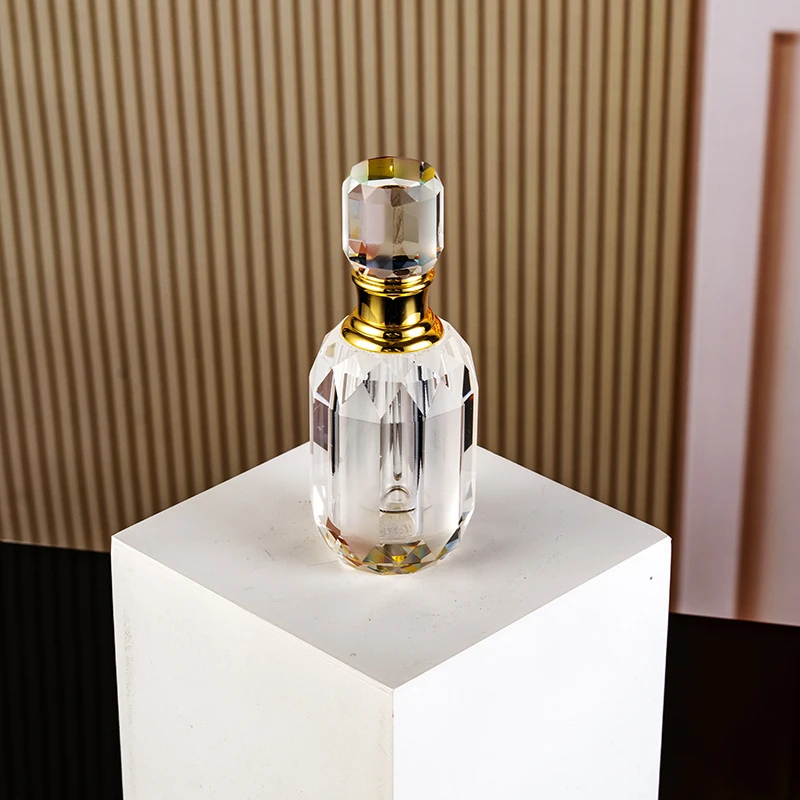 product spot product 6ml customizable glass empty bottle fashion trend crystal perfume bottle-6