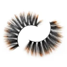 Mink Artificial 3D Imitated Mink Lashes Colorful Artificial Select Eyelashes