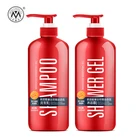 1000ml OEM Rich Foam Cleaning Scalp Repairing Hair Sampoo Hair Shampoo Ingredient Herbal