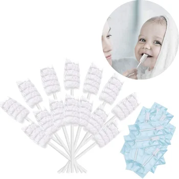 Professional safe reusable baby mouth oral cleaner baby tooth brush gauze cleaner baby tongue coating