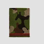 Scarf Trend Wholesale Winter Women's Army Green Camouflage Shawl Outdoor Scarf Men And Women Trend