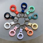 2021 Latest Design Cute Protector Anti-lost Silicone Wireless Tracker Case For Airtag Keychain Case